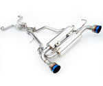 Invidia 02-08 Nissan 350z Gemini Rolled Stainless Steel Tip Cat-back Exhaust