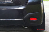 Rally Armor 13-17 Subaru Crosstrek XV Black UR Mud Flap w/ Red Logo