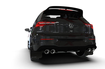 Rally Armor 22-25 VW MK8 Golf GTI/R Black UR Mud Flap w/White Logo