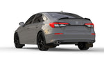 Rally Armor 2022 Honda Civic (Incl. Si/Sport/Touring) Black UR Mud Flap w/ White Logo