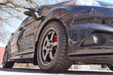 Rally Armor 13-19 USDM Ford Fiesta ST Black UR Mud Flap w/ Blue Logo