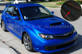 Rally Armor 08-11 Subaru STI (Hatch Only) / 11-14 WRX (Hatch Only) Black UR Mud Flap w/ Blue Logo