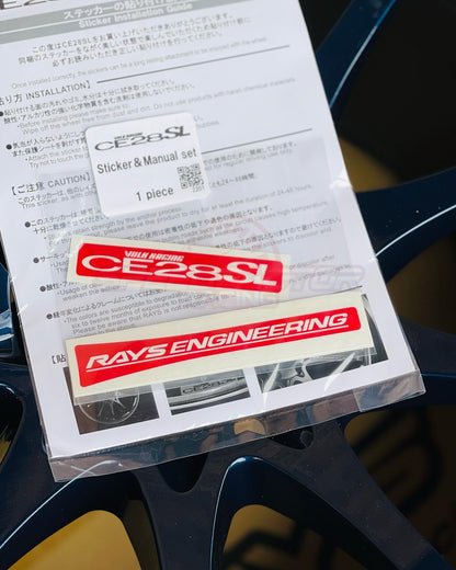 VOLK RACING CE28SL 18x9.5 +42 5x120 MAG BLUE