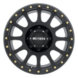 Method MR305 NV 18x9 +18mm Offset 8x170 130.81mm CB Matte Black Wheel