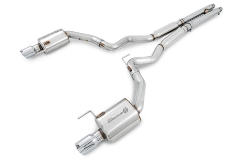 AWE Tuning S550 Mustang GT Cat-back Exhaust - Touring Edition (Chrome Silver Tips)