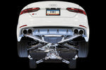 AWE Tuning Audi B9 S5 Sportback Track Edition Exhaust - Non-Resonated (Black 102mm Tips)