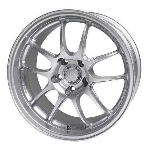 Enkei PF01 18x10.5 5x114.3 38mm Offset Silver Wheel