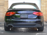 AWE Tuning Audi B8 A4 Touring Edition Exhaust - Single Side Polished Silver Tips