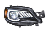 XB LED Headlights: Subaru Impreza WRX (08-14) (Pair / ASM)
