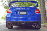 Rally Armor 15-21 Subaru WRX/STI (Sedan ONLY) Black UR Mud Flap w/ Light Blue Logo