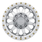 Method MR304 Double Standard 20x10 -18mm Offset 8x6.5 130.81mm CB Machined/Clear Coat Wheel