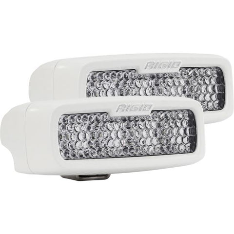 Rigid Industries M-Series -SRQ -60 Deg. lens -White - Set of 2