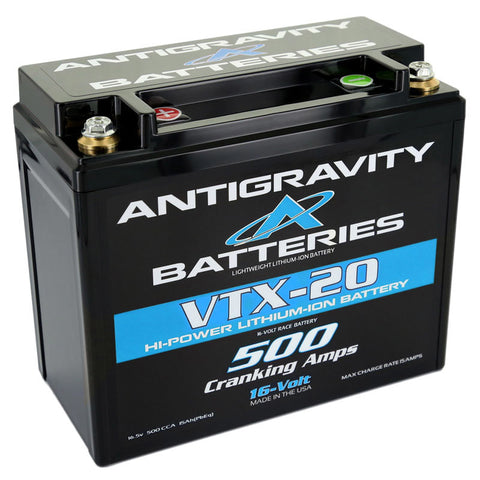 Antigravity Special Voltage YTX12 Case 16V Lithium Battery - Left Side Negative Terminal