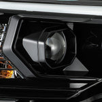 AlphaRex 14-21 Toyota 4Runner LUXX-Series Projector Headlights Black/Jet Black