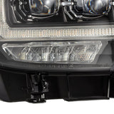 AlphaRex 16-21 Toyota Tacoma NOVA-Series LED Projector Headlights Black