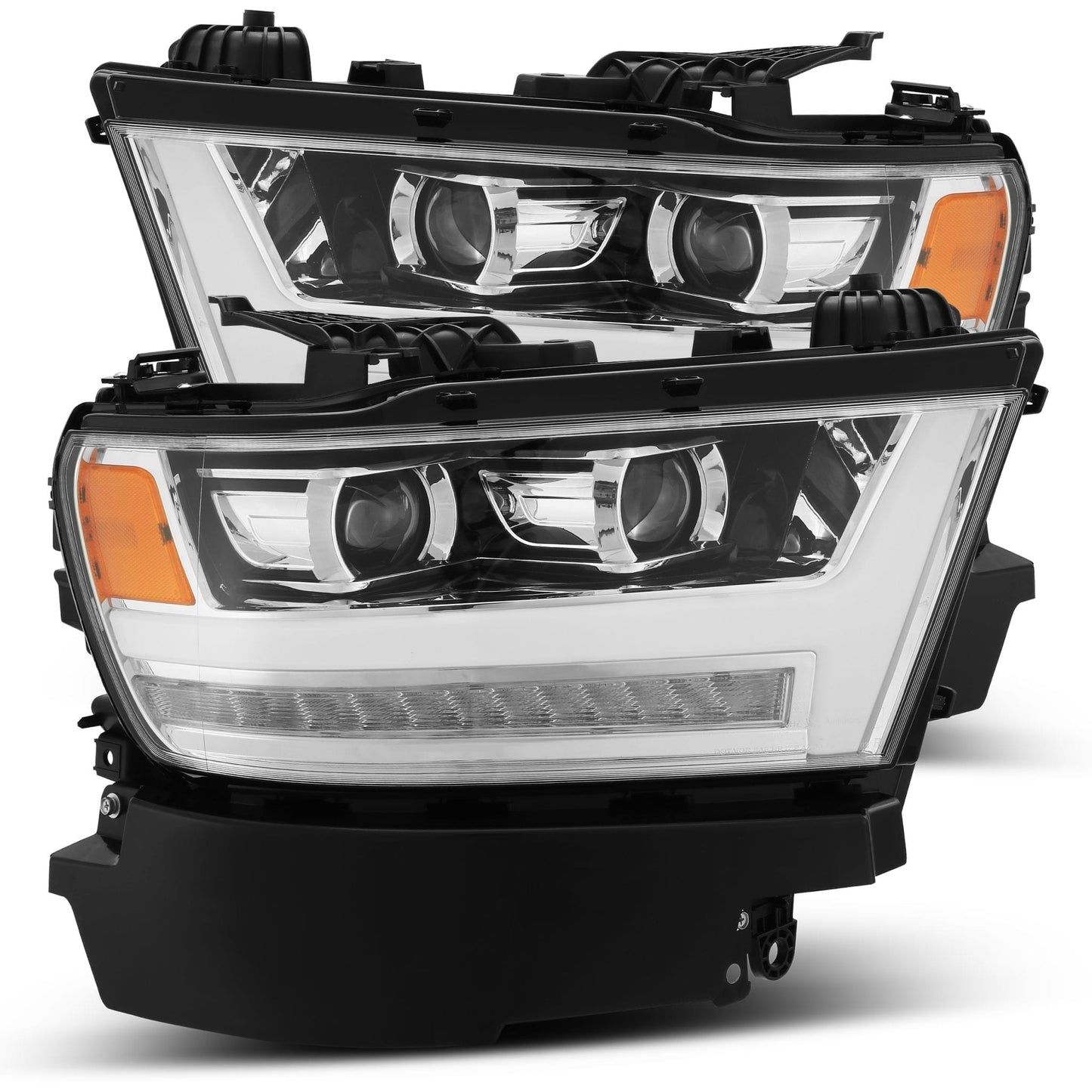 AlphaRex 19-20 Ram 1500 PRO-Series Projector Headlights Chrome