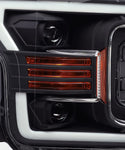 AlphaRex 18-20 Ford F150 PRO-Series Projector Headlights Black