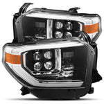 AlphaRex 2014-2020 Toyota Tundra NOVA-Series LED Projector Headlights Jet Black