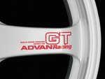 ADVAN Racing GT Spoke Sticker