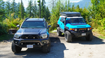 Toyota FJ Cruiser VSS System™ - 100 Watt Hood Solar Panel