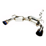 Invidia 2009+ Mitsubishi Evo X Dual N1 Titanium Tip Cat-back Exhaust