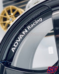 ADVAN TC4 18x9.5 +35 5x114.3 Racing Black Gunmetallic w. Ring