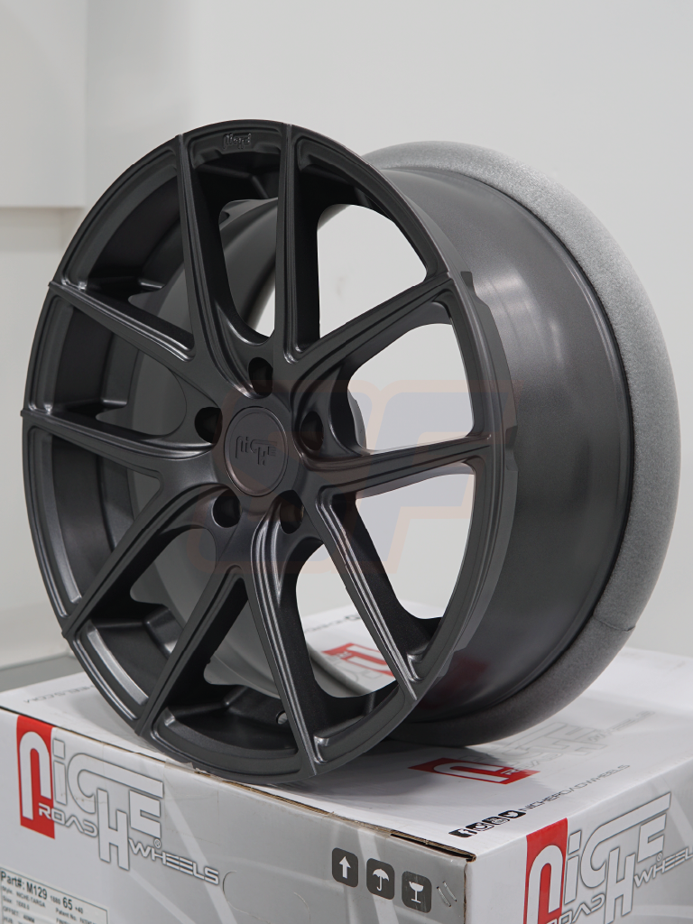 NICHE TARGA 18X8 +40 5X114.3 MATTE GUNMETAL