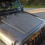 hood solar panel on jeep JK