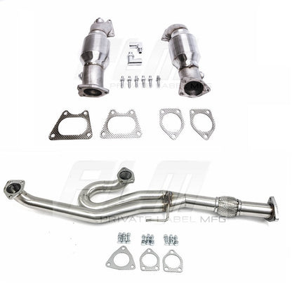 PLM Primary Catalytic Converters PCD & J-Pipe Acura TL 2004 - 2008 Combo