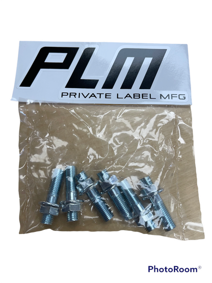PLM Manifold Downpipe Stud Nut Kit - M10 x 1.25 Honda Subaru