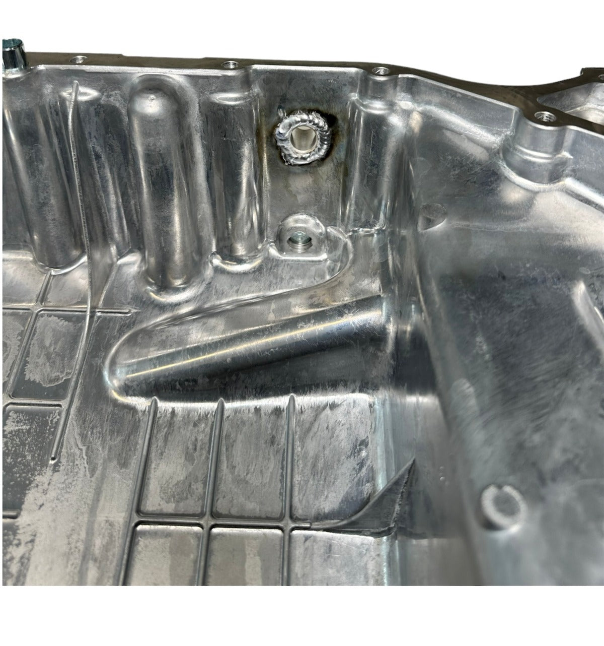 PLM Oil Pan with 10AN Oil Return Drain Fitting - Honda K20Z3 Civic Si FG