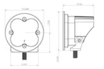 Baja Designs Squadron R Sport Wide Cornering Pair LED Light Pods - Clear