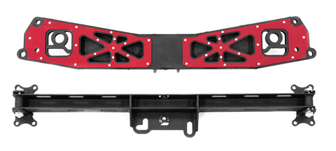 Innovative AWD Rear Diff Mount Kit - EG/DC (Standard - Black/Red) - 103360