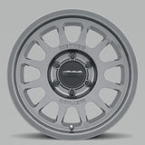 Method MR703 17x8.5 0mm Offset 6x5.5 106.25mm CB Gloss Titanium Wheel