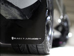 Rally Armor 12-16 Subaru Impreza Black UR Mud Flap w/ White Logo