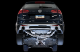 AWE Tuning VW MK7 Golf Alltrack/Sportwagen 4Motion Track Edition Exhaust - Polished Silver Tips