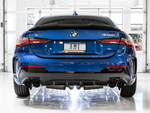 AWE Tuning 2019+ BMW M340i (G20) Non-Resonated Touring Edition Exhaust - Quad Diamond Black Tips