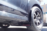 Rally Armor 13-19 USDM Ford Fiesta ST Black UR Mud Flap w/ Grey Logo