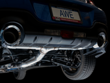 AWE Subaru BRZ/ Toyota GR86/ Toyota 86 Track Edition Cat-Back Exhaust- Chrome Silver Tips