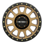 Method MR305 NV 20x9 +18mm Offset 8x6.5 130.81mm CB Method Bronze/Black Street Loc Wheel