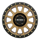 Method MR305 NV 20x10 -18mm Offset 8x170 130.81mm CB Bronze Wheel