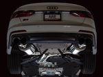 AWE Tuning 19-23 Audi C8 S6/S7 2.9T V6 AWD Touring Edition Exhaust - Diamond Black Tips