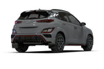 Rally Armor 2022 Hyundai Kona N Black UR Mud Flap w/ Grey Logo