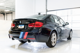 AWE Tuning BMW F3X 340i Touring Edition Axle-Back Exhaust - Diamond Black Tips (90mm)