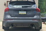 Rally Armor 12-19 Ford Focus ST / 16-19 RS Black Mud Flap w/ Red Logo