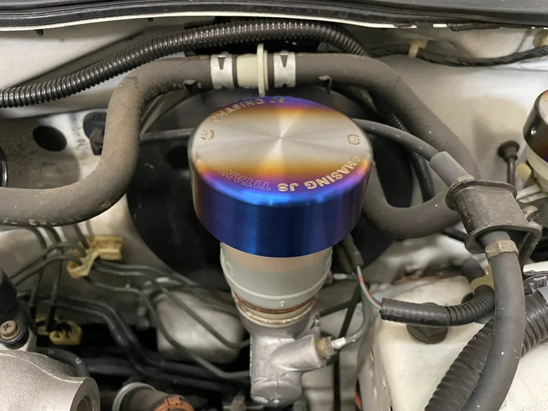 HONDA TITANIUM BRAKE MASTER LID COVER