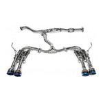 Invidia 08-14 Subaru WRX Hatchback Gemini Single Layer Titanium Tip Cat-back Exhaust